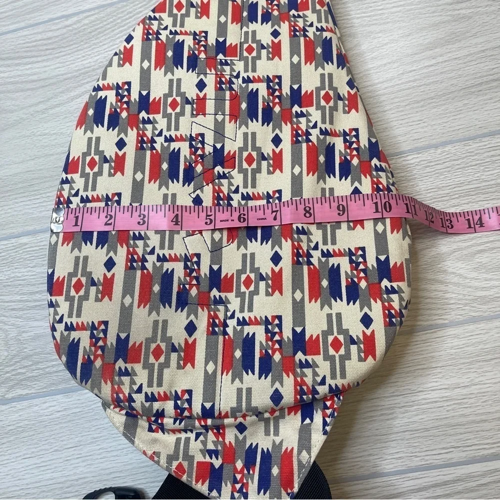KAVU Mesa Tribal Aztec Rope Sling Backpack Crossbody Bag